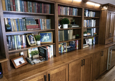 Read Library, Mudroom, Bathrooms and Mantle